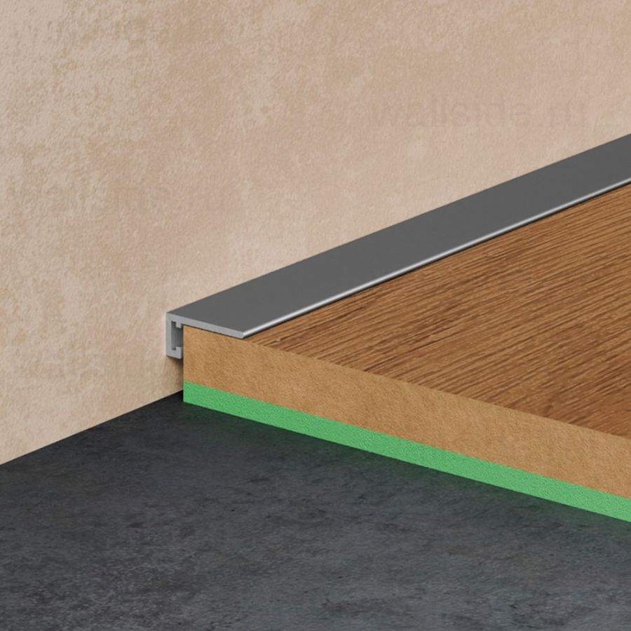 Щелевой микроплинтус Pro Design MINI 7067 анодированный