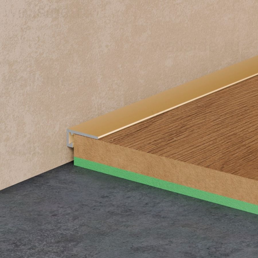 Щелевой микроплинтус Pro Design MINI 7067 шампань