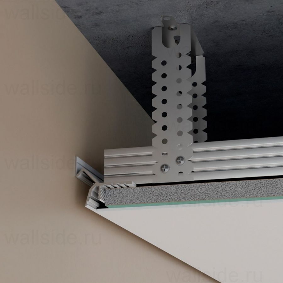 Pro Design Gipps 594 теневой потолочный профиль Белый