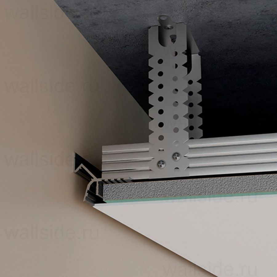 Pro Design Gipps 594 теневой потолочный профиль Чёрный