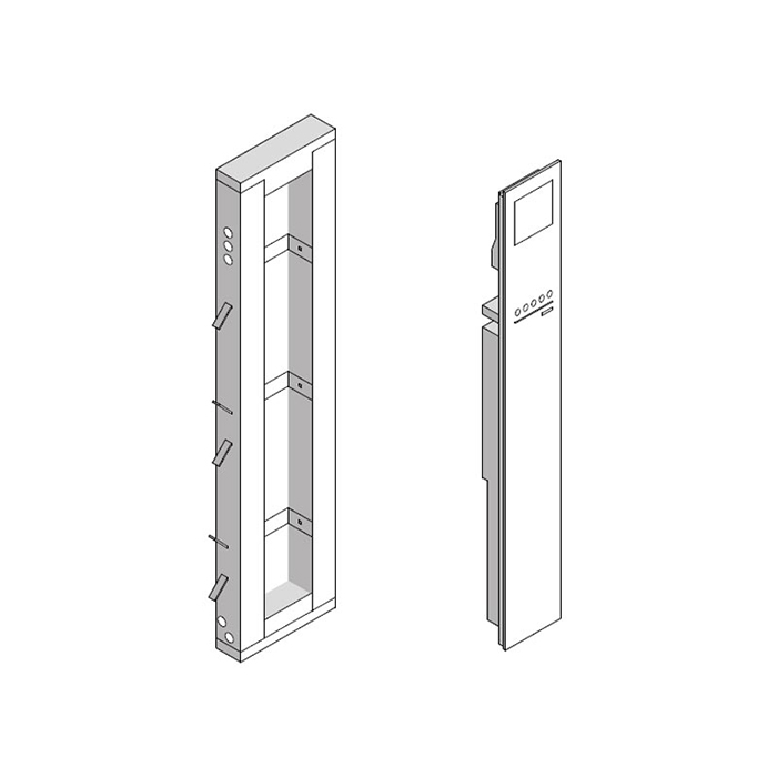 Изображение Парогенератор Effegibi Nuvola Smart Power  90 Touch&Steam 6,2-9,2 м3, внешняя часть