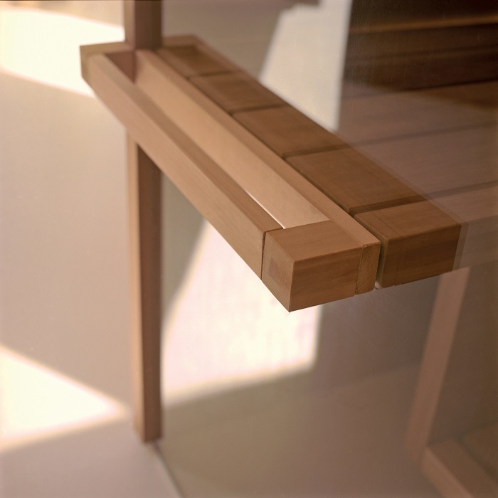 Изображение Держатель для полотенец с полкой Effegibi  цвет: осина