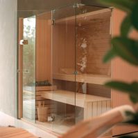 Био-сауна Effe Sky Corner 105 BI 55 40 0027 канадский хемлок, правостороняя схема 3