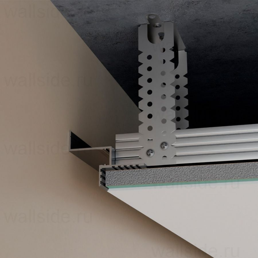 Pro Design Gipps 602 теневой потолочный профиль Чёрный