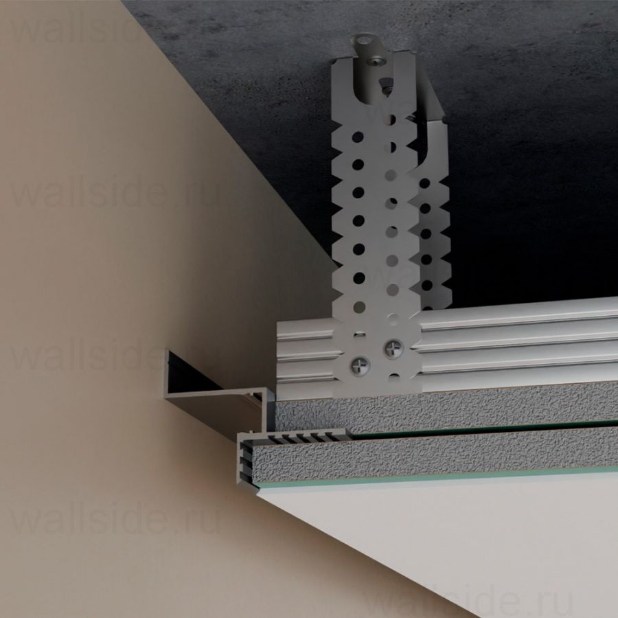 Pro Design Gipps 602 теневой потолочный профиль Чёрный