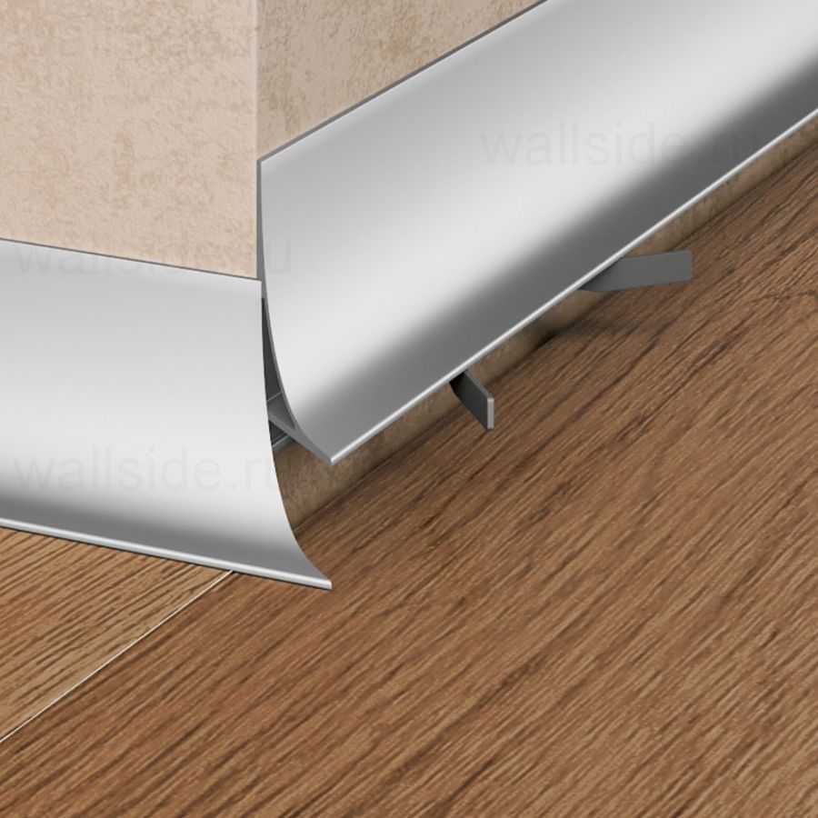 Щелевой плинтус Pro Design Corner L 584 анодированный