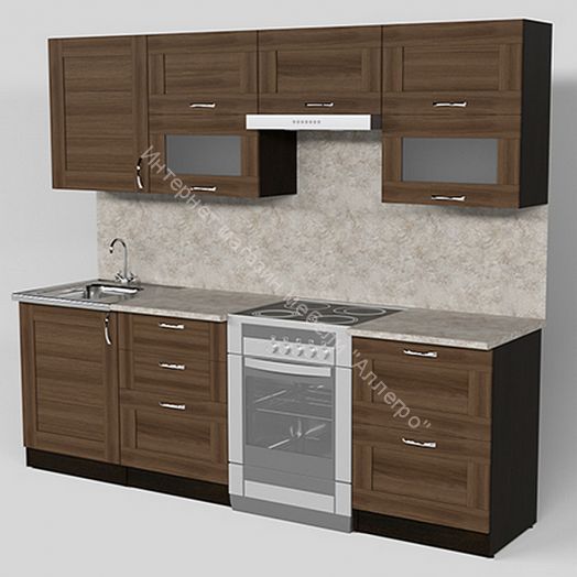 Кухонный гарнитур Кира базис 2400 мм
