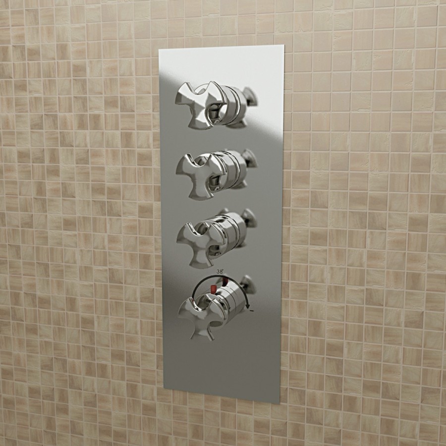 Изображение Смеситель Flaminia Evergreen Concealed Thermostatic Shower Mixer 3-Outlets