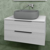 Тумба для ванной комнаты Flaminia Box Wall Hung Vanity Unit 50xH50 BX809 схема 3