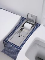 Подвесной унитаз Flaminia Una Semi-Inset WC схема 9