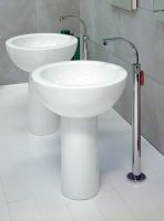 Раковина Flaminia Fonte 70 Basin On Pedestal 70х70 схема 2