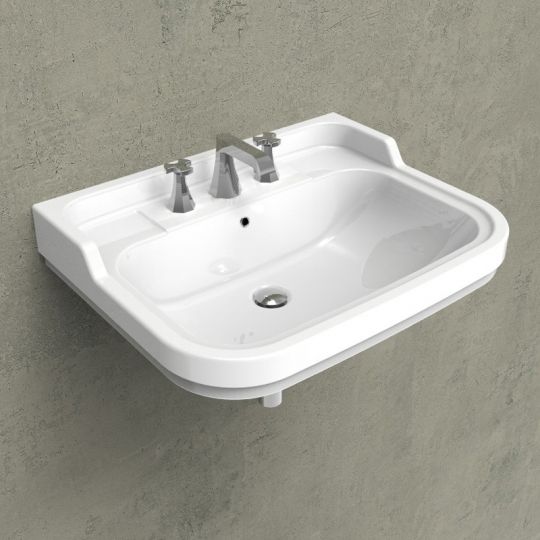 Фото Раковина Flaminia Efi 70 Wall Hung Or Suitable For Pedestal 70х54