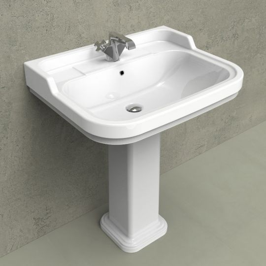 Раковина Flaminia Efi 70 Wall Hung Or Suitable For Pedestal 70х54 ФОТО