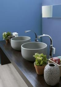 Накладная раковина Flaminia Saltodacqua Countertop Basin 42х42 ФОТО