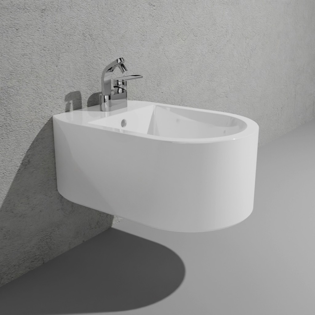 Биде Flaminia Astra Wall Hung Bidet схема 1