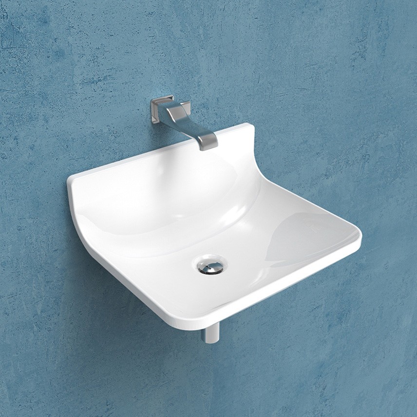 Изображение Подвесная раковина Flaminia Plate 54 Wall Hung Basin 54х46