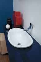 Раковина Flaminia Io 75 Recessed Basin 75х48 схема 2