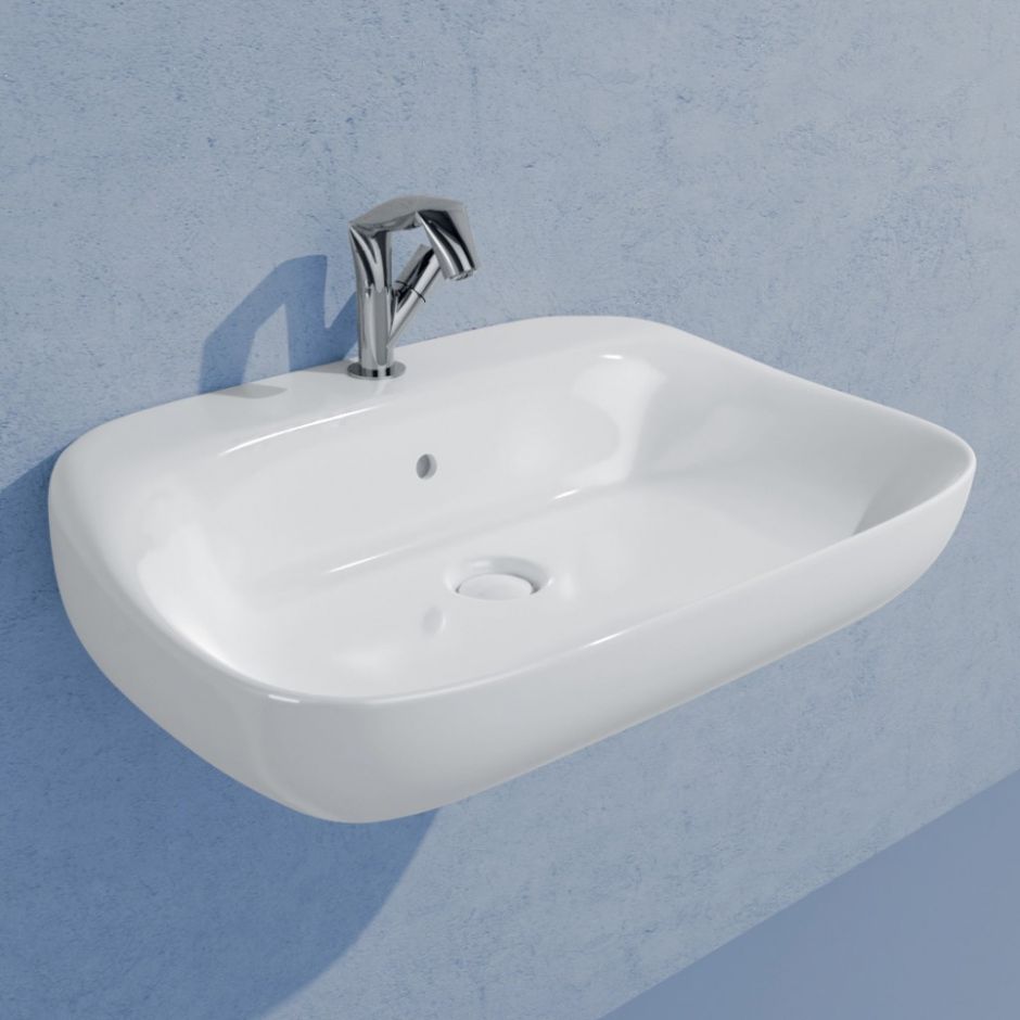 Изображение Подвесная раковина Flaminia Fluo 70 Countertop - Wall Hung Basin 70х49