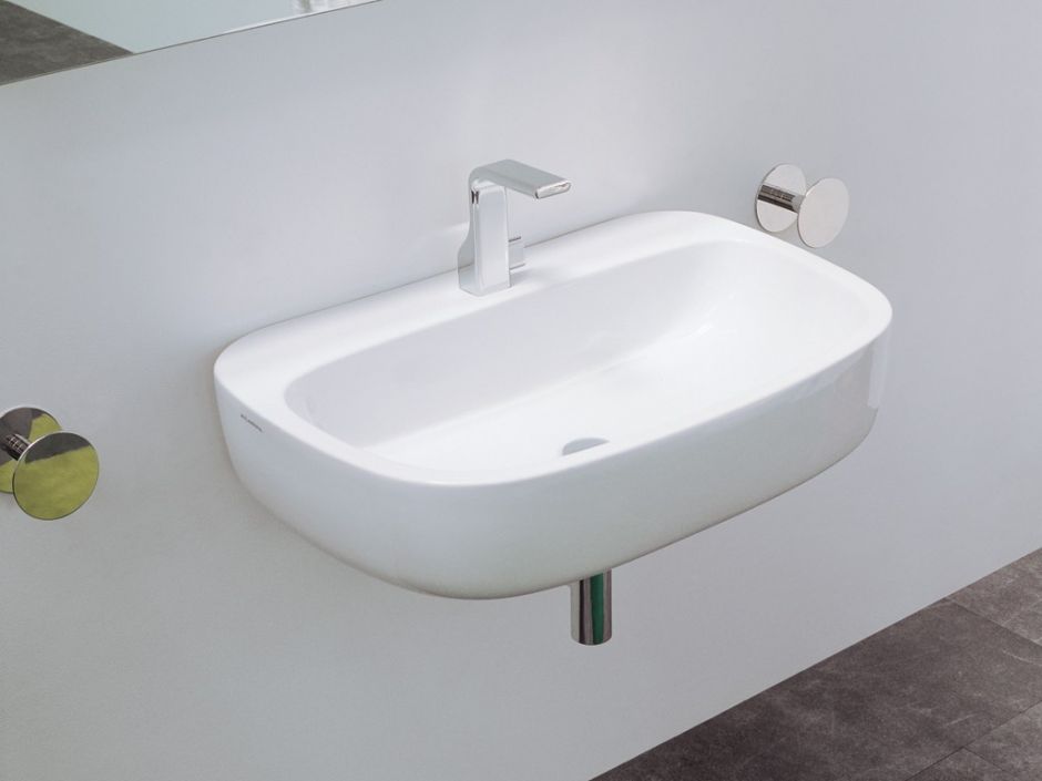 Подвесная раковина Flaminia Mono 74 Countertop Basin 74х48 ФОТО