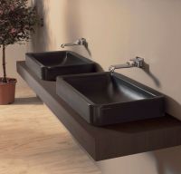 Встраиваемая сверху раковина Flaminia Nile 62 Recessed Basin 62х40 схема 4