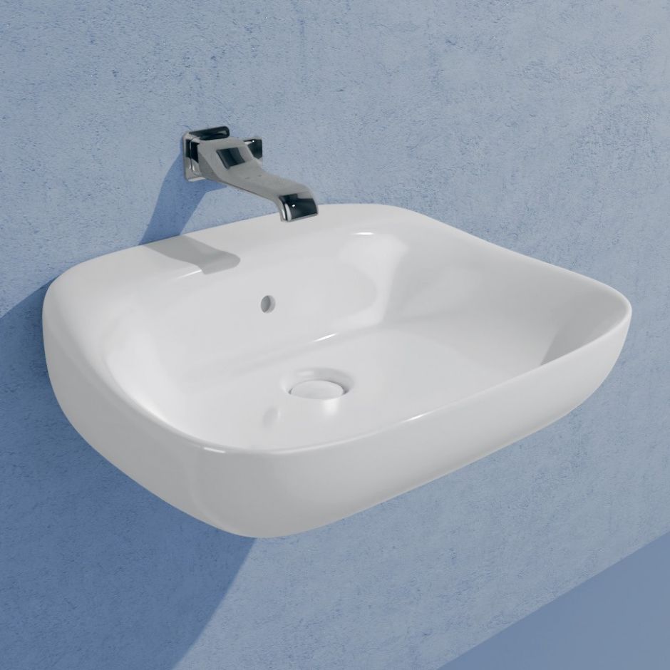 Изображение Подвесная раковина Flaminia Fluo 60 Countertop - Wall Hung Basin 60х49