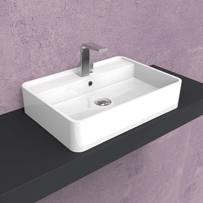 Раковина Flaminia Miniwash 60 Countertop Basin MW60PR 60х42 схема 1