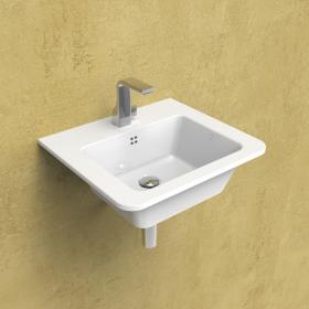 Изображение Подвесная раковина Flaminia Volo 52 Countertop - Wall Hung Basin 52х46