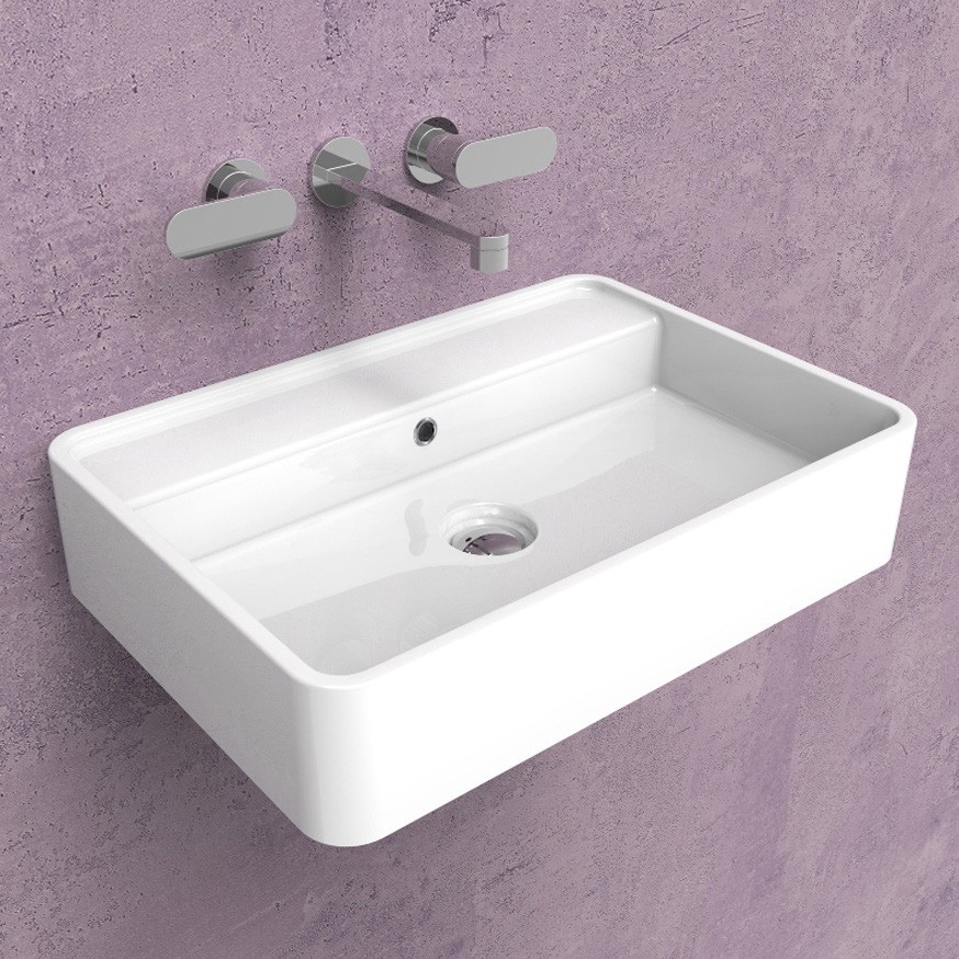 Изображение Подвесная раковина Flaminia Miniwash 60 Wall Hung Basin 60х42