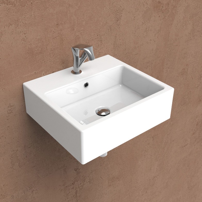 Изображение Подвесная раковина Flaminia Acqualight Countertop - Wall Hung Basin 50х45