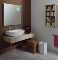 Раковина Flaminia Pass 70 Countertop - Wall Hung Basin 72х50 схема 4