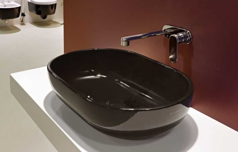 Накладная раковина Flaminia Pass 62 Countertop Basin 62х40 ФОТО