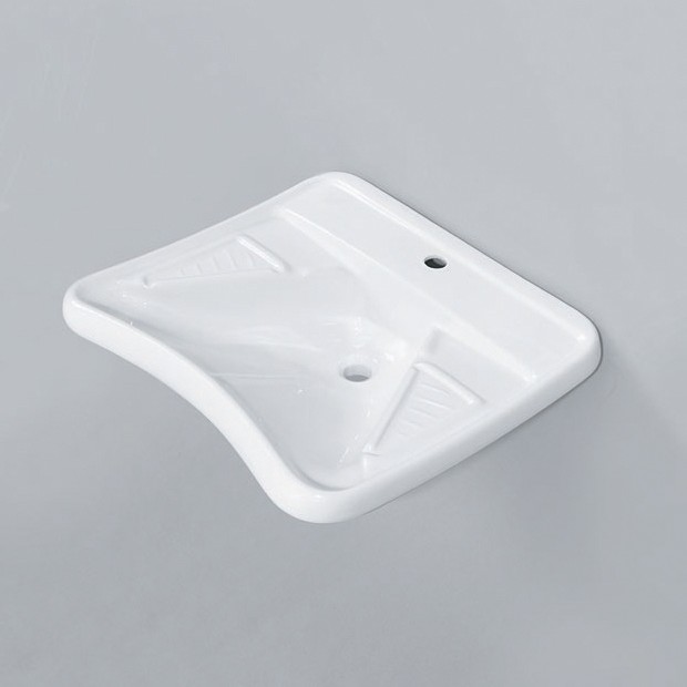 Подвесная раковина Flaminia Disabili Ergonomic Basin 66 66х60