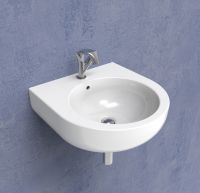 Раковина Flaminia Pass 50 Countertop - Wall Hung Basin 52х50 схема 1