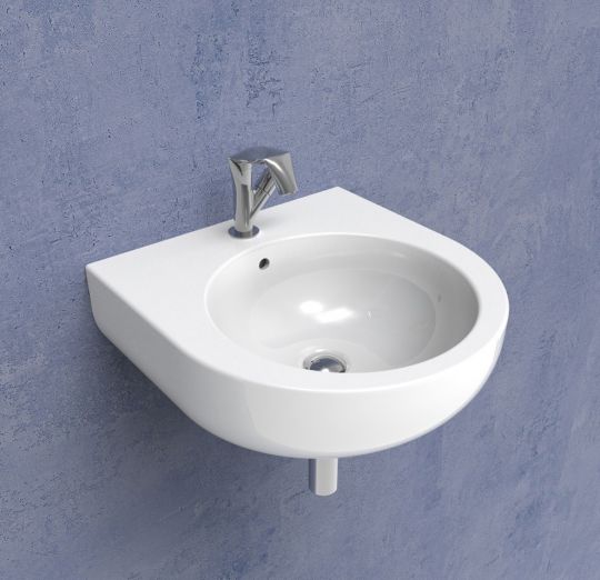 Изображение Раковина Flaminia Pass 50 Countertop - Wall Hung Basin 52х50