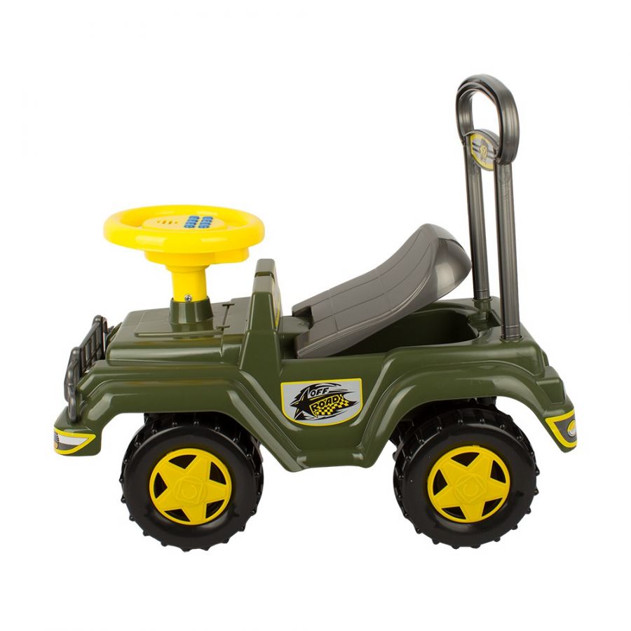 Игрушка Автомобиль-каталка «Джип» (музыкальный руль)