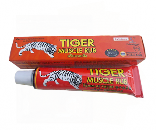 Обезболивающая тигровая мазь Tiger muscle rub Cobratoxan