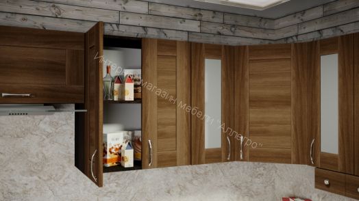 Кухонный гарнитур Кира литл 1300х2000 мм