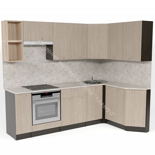 Кухонный гарнитур Надежда прайм 5 2300х1500 мм