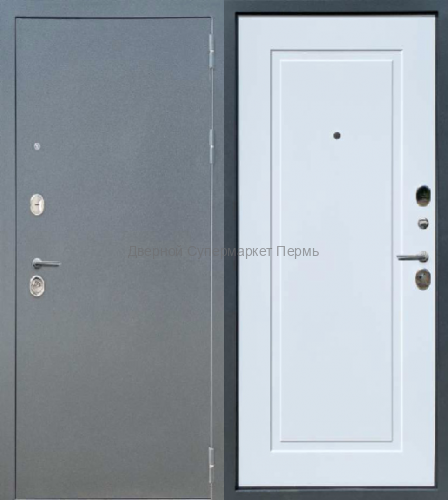 YoDoors-2 Букле графит-Velluto Bianco Дверь входная