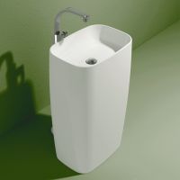 Напольная раковина Flaminia Monoflag Freestanding Basin 54х38 схема 1