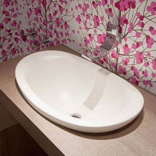 Раковина Flaminia Io 60 Recessed Basin 60х50,4 схема 7