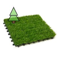 Садовый паркет из ДПК CM Grass 300*300 мм