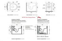 Унитаз Flaminia Astra Plus Back To Wall WC схема 6