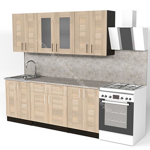 Кухонный гарнитур Ника ультра 2000 мм