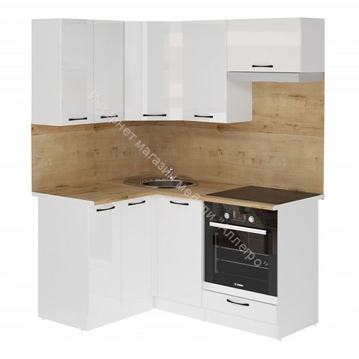 Кухонный гарнитур Жасмин мега прайм 1200х1600 мм