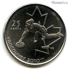 Канада 25 центов 2007