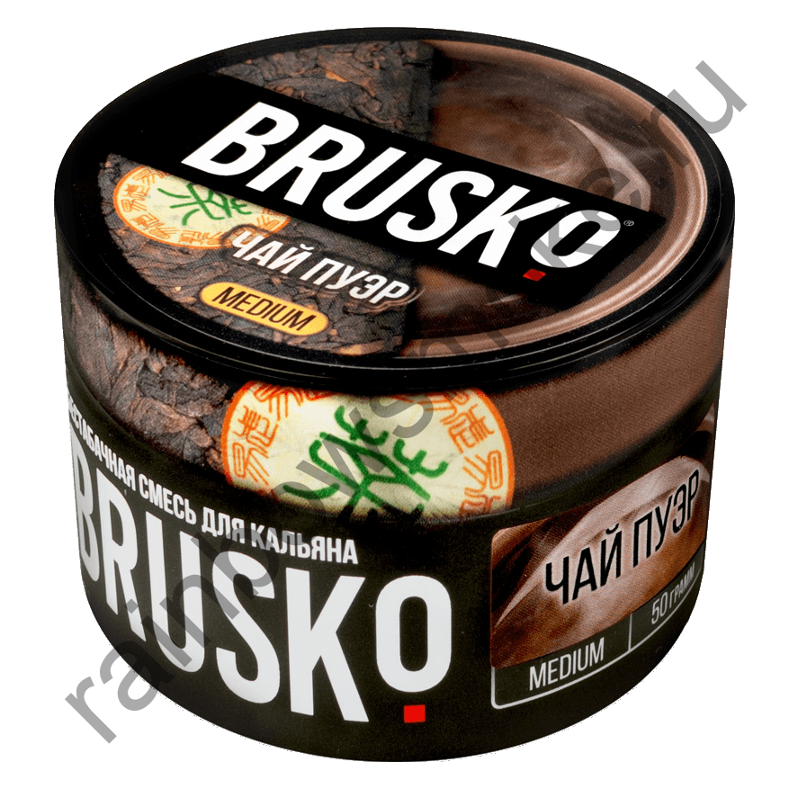 Brusko Medium 50 гр - Чай Пуэр (Puar Tea)