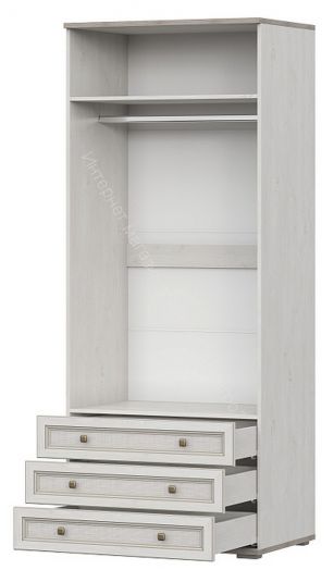 Шкаф Александрия ШК-209 Серия 3 Сосна Санторини светлый