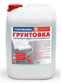 Грунтовка КБС Tiefgrund БС-24 10л Глубокого Проникновения, Акриловая / КБС Тифгрунт.