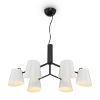 Люстра Подвесная Freya Nordic FR5127PL-06B Черный, Металл / Фрея.